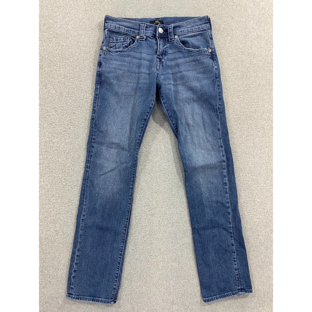 True Religion Mens Jeans Size 29 (30x33) Ricky Relaxed Slim Fit Stretch Straight